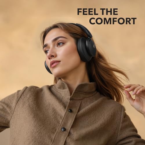 Anker Soundcore Q30 Noise Cancelling Headphones, Hi-Res Sound, Custom EQ, 50H Playtime, Bluetooth, Multipoint Connection