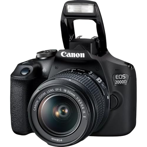 Canon EOS 2000D 24.1MP DSLR Camera with 18-55mm Lens