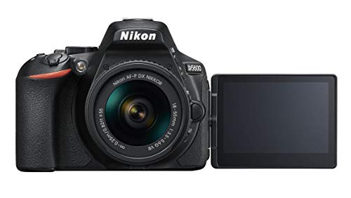 Nikon D5600 DSLR Camera with AF-P 18-55mm Lens - Black