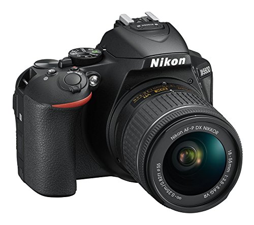 Nikon D5600 DSLR Camera with AF-P 18-55mm Lens - Black