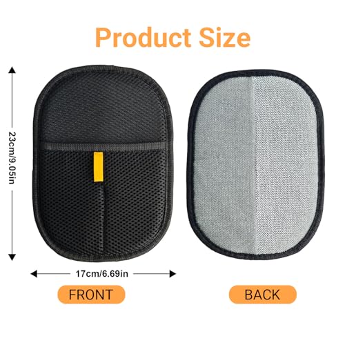 Ovyntremis Pet Hair Remover Gloves - Efficient Grooming for Dogs & Cats, Deshedding & Bathing