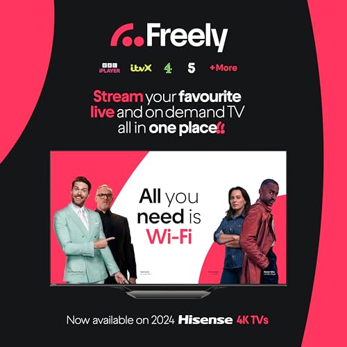 Hisense 50" 4K Mini-LED TV: Quantum Dot, Dolby Vision, FilmMaker Mode