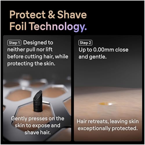 Braun Series 9 PRO+ Electric Shaver: Ultra Thin Precision Blades, SensoAdapt, Wet & Dry Razor - Men's Grooming