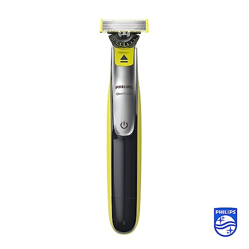 Philips OneBlade 360 Face Beard Trimmer & Shaver with 360 Blade - 5-in-1 Comb - Extra Blade - Authentic Hybrid - Men's Grooming