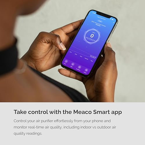 MeacoClean Air Purifier: HEPA Filter, WiFi Control, Allergen Removal