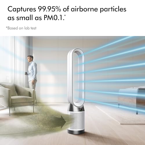 Dyson Cool Purifier Fan TP10, Air Purifying, White, 10 inch