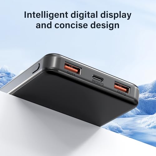 Portable Charger 12000mAh Fast Charging PD22.5W USB-C/A - Phone Battery Pack for iPhone 16 15 14 13 Plus Max