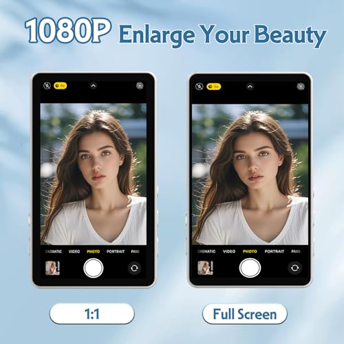 XJUGEZ Magnetic Selfie Screen for iPhone & Android Vlogs