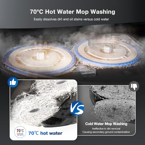 ECOVACS T30 OMNI Robot Vacuum: Mini Station, TruEdge™ Mopping