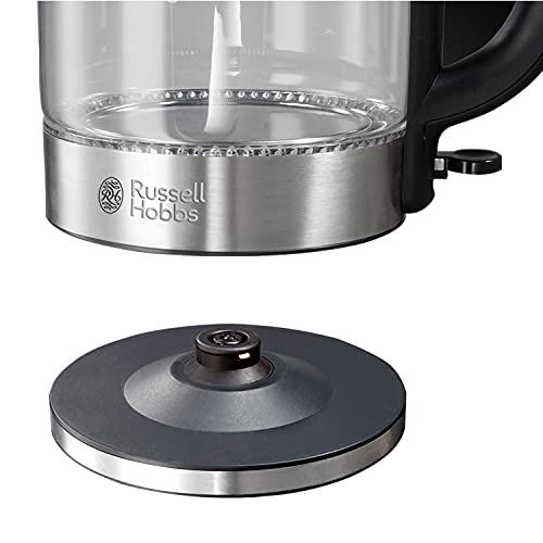 Russell Hobbs Glass Kettle: Fast Boil 3KW, 1.7L Capacity, Anti-Scale Filter