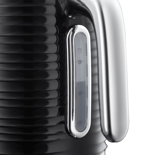 Russell Hobbs 1.7L Electric Kettle, Fast Boil 3KW, Black Textured Finish