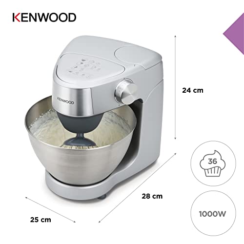 Kenwood Prospero Plus Stand Mixer 4.3L Bowl, 3 Tools, 1000W Silver