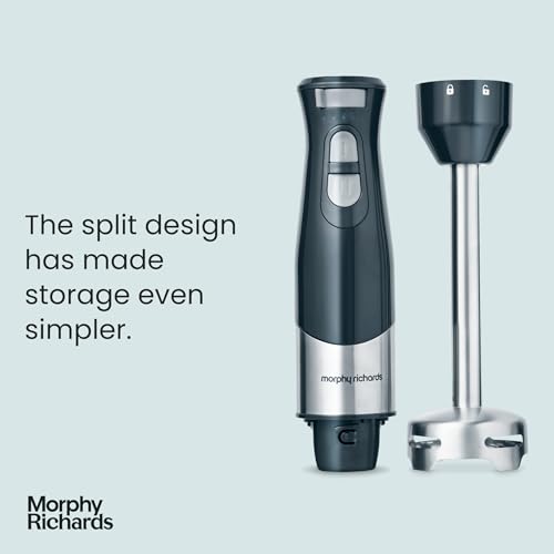 Morphy Richards Hand Blender: Variable Speed, Turbo Boost, 700ml Beaker