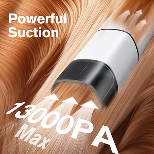 LIGIANT T10 Pro Cordless Pet Grooming Vacuum Kit, Low Noise, Nail Grinder, Clippers, Ideal for Shedding Care at Home & Outdoors