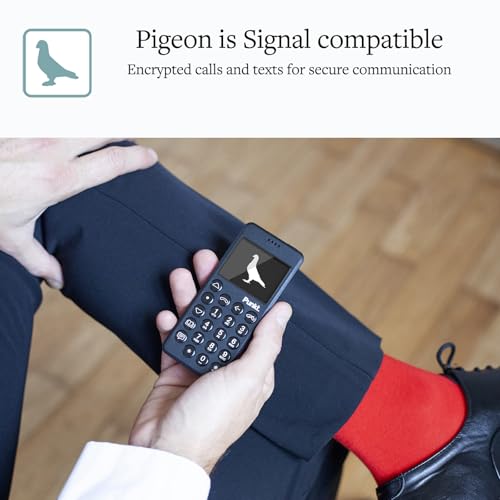 Punkt. MP02 4G LTE Dumb Phone, Minimalist Design, Unlocked, WiFi Hotspot, 2GB RAM - Black