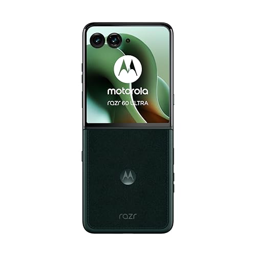 Motorola razr 60 ultra Scarab Smartphone, Dual Display, 50MP Triple Camera, AI Flip