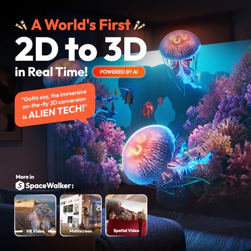 VITURE Pro XR/AR Glasses 135 inch Display, Harman Audio, Immersive XR Experience for iPhone 16/15, Android, PC