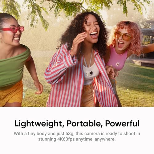 Insta360 GO Ultra 4K Cam: Tiny, Lightweight, Low Light, Mount Anywhere