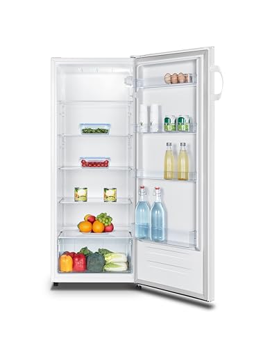 Fridgemaster Larder Fridge: Reversible Door, 242L Capacity, 55cm Width, White