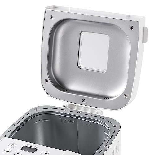 Russell Hobbs Bread Maker: 12 Programs, Gluten Free, 3 Crust Settings, Timer, 2 Sizes, Viewing Window, Keep Warm, Energy Saving