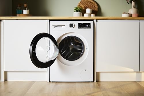 Bosch 6 Series Washing Machine, Front Loader, Iron Assist, 1400 rpm, 9kg
