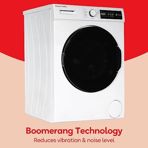 Russell Hobbs 8kg Washing Machine, 1400 rpm, 15 Programs, Eco Tech