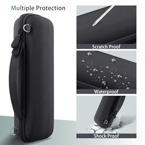 Aenllosi Hard Case for JBL Flip Speakers, Portable Storage - Black