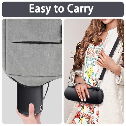 Aenllosi Hard Case for JBL Flip Speakers, Portable Storage - Black