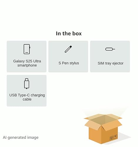 Samsung Galaxy S25 Ultra 5G 512GB Storage + 12GB RAM Titanium Black