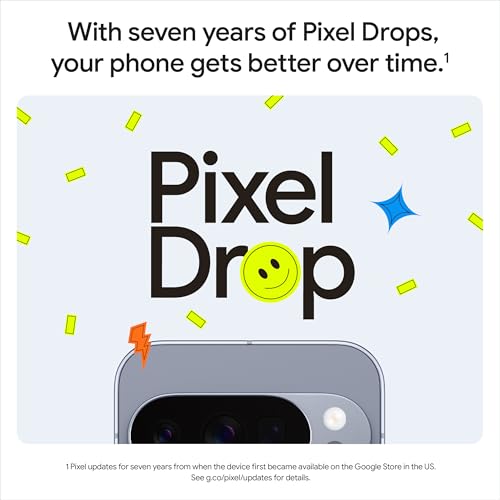 Google Pixel 10 Pro XL Smartphone Gemini Triple Camera 24-Hour Battery 6.8" Display Jade 256GB