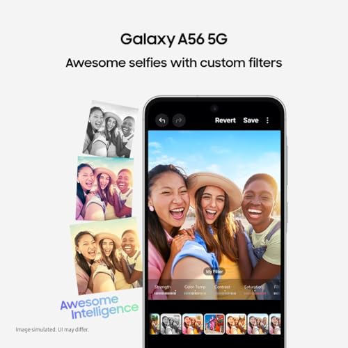 Samsung Galaxy A56 5G Smartphone 8GB RAM 256GB Memory 50MP Camera