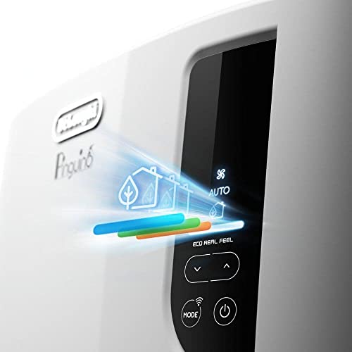 De’Longhi Portable Air Conditioner: Bluetooth, WiFi, Silent, 11,000 BTU, Energy Efficient
