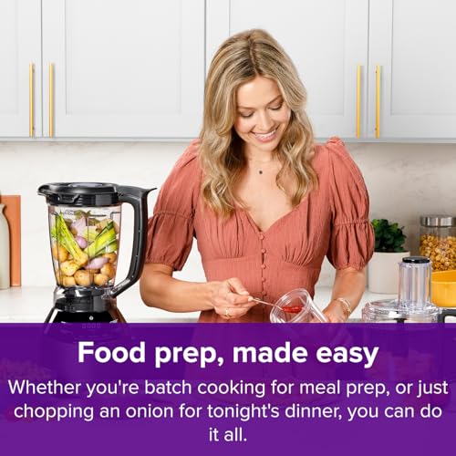 Nutribullet Triple Prep System - Blender, Food Processor & More - Blends Frozen Fruits & Nuts - Smoothies & Juices, Black