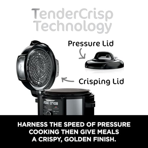 Ninja Foodi MAX Multi-Cooker 9-in-1: Electric Pressure Cooker, Air Fryer, Bakeware Set