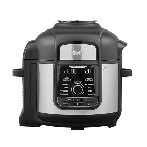 Ninja Foodi MAX Multi-Cooker 9-in-1: Electric Pressure Cooker, Air Fryer, Bakeware Set