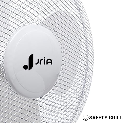 CoolBreeze 16-Inch Oscillating Pedestal Fan 3-Speed Control Stand Fan