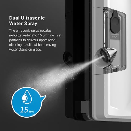 Hobot S7 Pro Window Cleaner: Dual Mop, Ultrasonic Spray, 4800Pa Suction