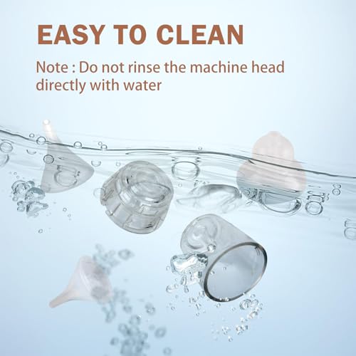 Postuvix Baby Nasal Aspirator: Portable Snot Remover for Newborns - Safe Nose Cleaner with 3 Levels of Suction