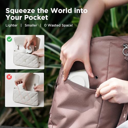 Mefold Collapsible Water Bottle, Leakproof 720ml for Travel