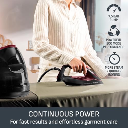 Tefal Pro Express Steam Generator Iron, 1.8L, 7.5 Bar, 2600W, Scale Collector