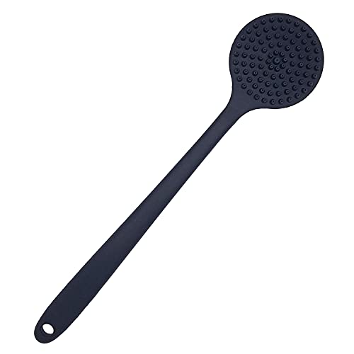Silicone Back Scrubber with Long Handle for Shower and Bath