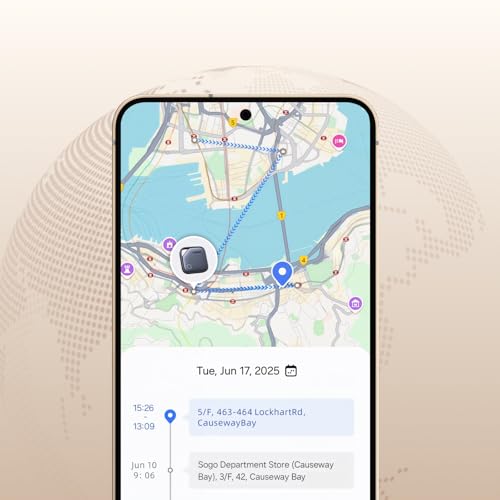 UGREEN FineTrack S 2 Pack Smart Tag for Samsung SmartThings, 550-Day Battery, Phone Find, Bluetooth Tracker
