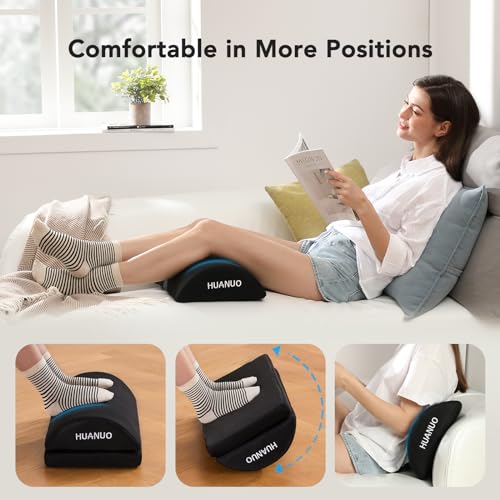 HUANUO Ergonomic Foot Rest Stool for Office & Home Comfort