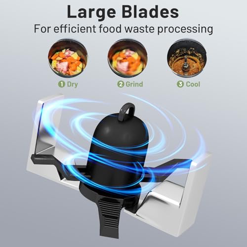 COSTWAY 4L Kitchen Electric Composter: Odourless Smart Bin, Activated Carbon Filters, Auto-Cleaning, LED Display