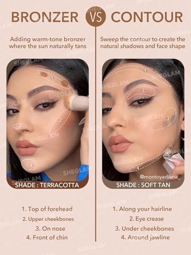 SHEGLAM Cool Toned Liquid Contour Stick for Long-Lasting Bronzed Makeup Glow