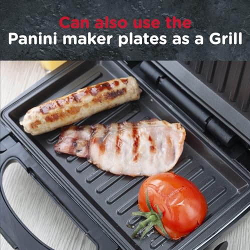 Sensio Home 3-in-1 Waffle & Sandwich Maker with Non-Stick Plates