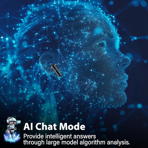 Translator Earbuds: Real-time Translation, 164 Languages, 48H Battery, Bluetooth 5.4