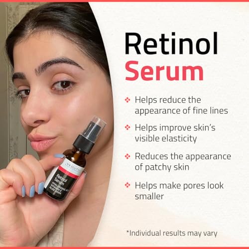 YEOUTH Retinol Serum: Hydrating Face Serum with Hyaluronic Acid & Vitamin E