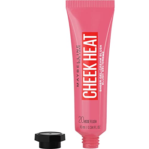 Maybelline Cheek Heat Blush, Gel Formula, Water-Based Pigments