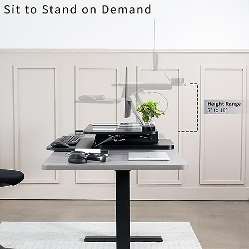 VIVO 25" Standing Desk Converter: Adjustable Sit Stand Riser